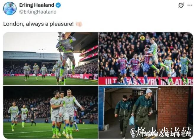 16天5战全胜狂飙！哈兰德4场轰7球，瓜帅神换人激活曼城新核！