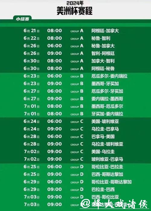 2026世界杯足球直播时间安排